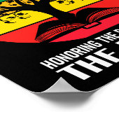 黒人歴史顕彰過去インスパイアの未来 ポスター (角)