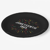 黒人歴史 アフリカ系アメリカ人 ジューンティーン 1865 ペーパープレート (アングル)