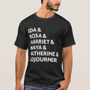 黒人歴史 – 感動的ヒストの黒人女性 Tシャツ