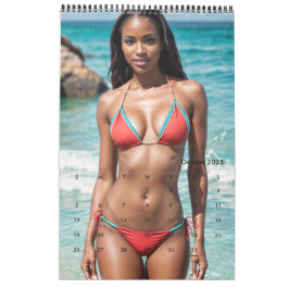 黒人水着カレンダー カレンダー