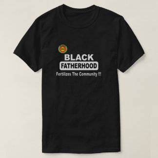 黒人父性の力はコミュニティを豊かにする Tシャツ