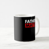 黒人父祖は十世の父の日を問う コーヒーマグカップ (正面右)