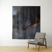 黒人狼 タペストリー (インサイチュ)