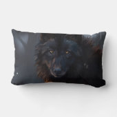 黒人狼 ランバークッション (裏面)