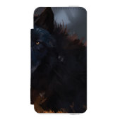 黒人狼 INCIPIO iPhoneウォレットケース (フォリオ 正面)