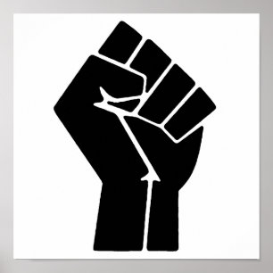 黒人生命問題FIST 4 #BLM ポスター