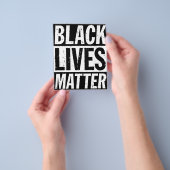 「黒人生活の問題」 チラシ (手)