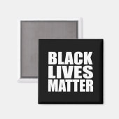 「黒人生活の問題」 マグネット (正面/裏面)