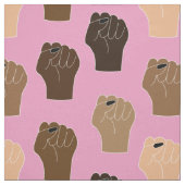 黒人生活の問題 – 拳に抵抗 ファブリック (見本)