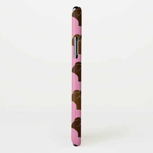 黒人生活の問題 – 拳に抵抗 Case-Mate iPhoneケース (裏面/右)