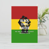 黒人生活はキリスト・クリスチャンBHMの全ての人に問題がある シーズンカード (スタンド正面)