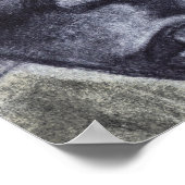 黒人生活問題の黒人 ポスター (角)