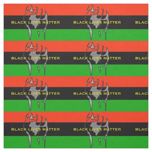 黒人生活問題 ファブリック (見本)