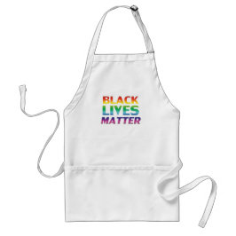 黒人生活問題、プライドlgbt lgbtq rainbow eprops スタンダードエプロン