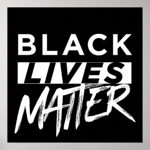 黒人生活問題 ポスター