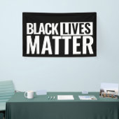 黒人生活物質カスタムのはっきりした目隠し 横断幕 (トレードショー)