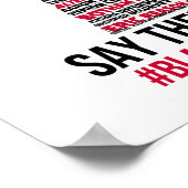 黒人生活者のポスター ポスター (角)