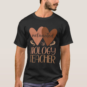 黒人生物教師 黒人の歴史 女性 アフリカ系 Tシャツ
