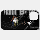 黒人男性がマンホールに衝突OH BOYS CRACK Case-Mate iPhoneケース (裏面 (横))