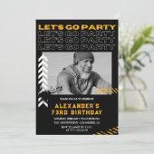 黒人男行くぞパーティー73歳 招待状 (スタンド正面)