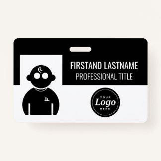 黒人社員 バッジ