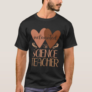 黒人科学教師 ブラックヒストリー 女性 アフリカ人 Tシャツ
