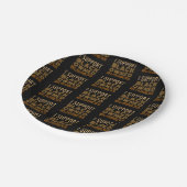 黒人経営の事業を支える ペーパープレート (アングル)