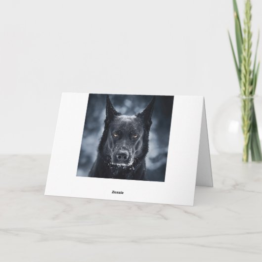 黒人羊飼い カード (裏面)