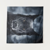 黒人羊飼い タペストリー (正面(横))