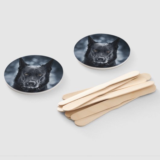 黒人羊飼い ハンドファン (組立なし)