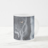 黒人羊飼い フロストグラスマグカップ (正面右)