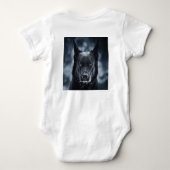 黒人羊飼い ベビーボディスーツ (裏面)