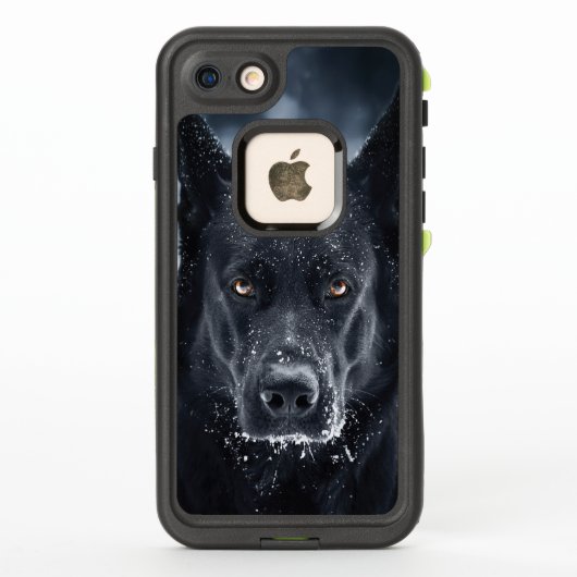 黒人羊飼い LifeProof iPhoneケース (裏面)