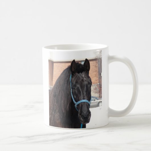 黒人美しい コーヒーマグカップ (右)