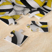 黒人金ゴールドチームが少年のバレーボールを担当する ジグソーパズル (側面)