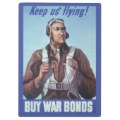 黒人飛行士:米国第2次世界大戦軍隊戦闘サービス クリップボード (裏面)