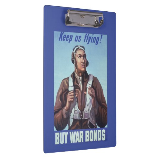 黒人飛行士：米国第2次世界大戦軍隊戦闘サービス クリップボード (右)
