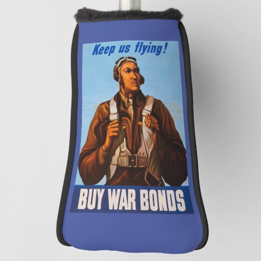 黒人飛行士：米国第2次世界大戦軍隊戦闘サービス ゴルフヘッドカバー (回転90)