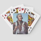 黒人飛行士：米国第2次世界大戦軍隊戦闘サービス トランプ (裏面)