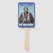 黒人飛行士：米国第2次世界大戦軍隊戦闘サービス ハンドファン (裏面)