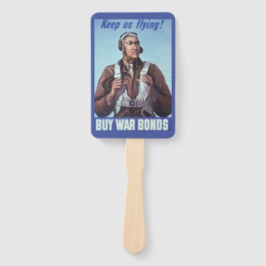 黒人飛行士：米国第2次世界大戦軍隊戦闘サービス ハンドファン (正面)