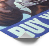 黒人飛行士：米国第2次世界大戦軍隊戦闘サービス ポスター (角)