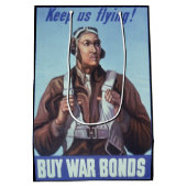 黒人飛行士：米国第2次世界大戦軍隊戦闘サービス ミディアムペーパーバッグ (裏面)