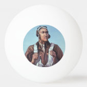 黒人飛行士:米国第2次世界大戦軍隊戦闘サービス 卓球ボール (裏面)