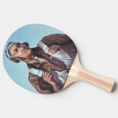 黒人飛行士：米国第2次世界大戦軍隊戦闘サービス 卓球ラケット (横)