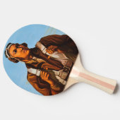 黒人飛行士:米国第2次世界大戦軍隊戦闘サービス 卓球ラケット (横)