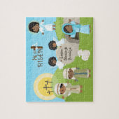 黒人、彼は復活祭に ジグソーパズル (縦)