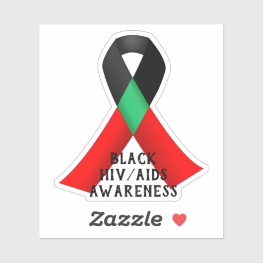 黒人HIV/AIDS啓発の日 シール (シート)