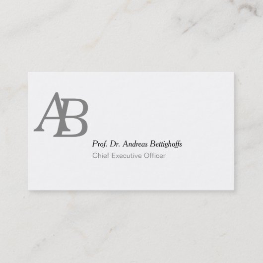 黒企業の白 名刺 (裏面)