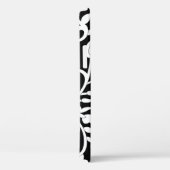 黒伝統的とwhのインディアンペイズリーパターン Case-Mate iPhoneケース (裏面 / 右)